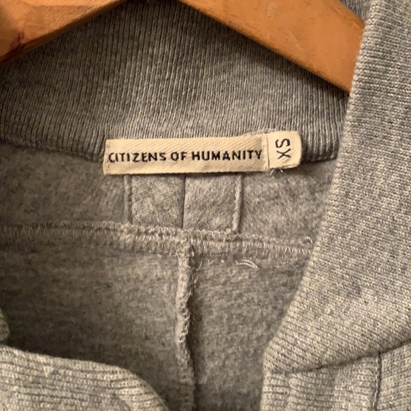 CITIZENS OF HUMANITY FLEECE DRESS - Picture 2 of 3